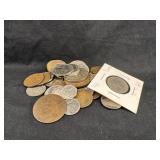 Lot of Foreign Coins *Some Silver