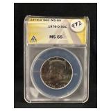 1976-D Certified Kennedy Half Dollar