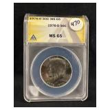 1976-D Certified Kennedy Half Dollar