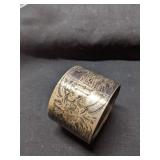 Vintage Sterling Silver Napkin Ring  22g