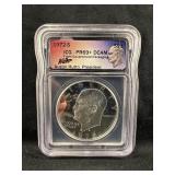 1972-S PR69DCAM Eisenhower Silver Dollar Certified