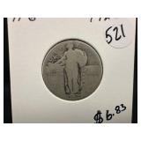 1926 Silver Standing Liberty Quarter