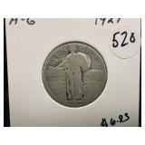 1927 Silver Standing Liberty Quarter