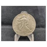 1941-D Walking Liberty Silver Half Dollar
