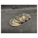 Lot of 4, Proof Jefferson Nickel