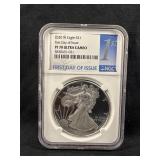 2020 PF70 FDOI NGC 1oz .999 American Silver Eagle