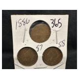 Lot of 3, 1880