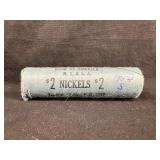 Roll of 1954-S Nickels