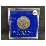 1978 Eisenhower Dollar *Best Wishes*