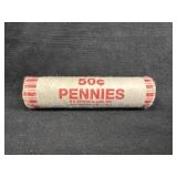 Roll of 50 Wheat Cents