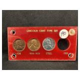 Lincoln Cent Type Set Not Complete