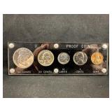 1957 Silver Proof Set in Capital Holder Vintage