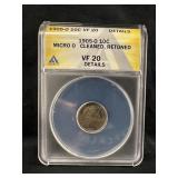 1905-O Certified Barber Silver Dime *Micro O