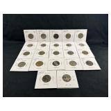 Lot of 21 Buffalo Nickels