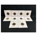 Lot of 10, Indian Head Pennies