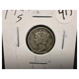 1944-S Silver Mercury Dime
