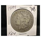 1894 Silver Morgan Dollar
