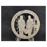 Lousma Fullerton 20gram .999 Silver Medal
