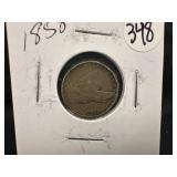 1858 Flying Eagle Cent