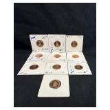Lot of 10 Proof Lincoln Head Cents