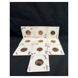 Lot of 10 Proof Lincoln Head Cents