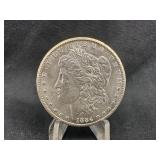 1884-CC Uncirculated Morgan Silver Dollar