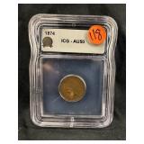 1874 Indian Head Cent