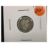 1900-P Barber Silver Dime