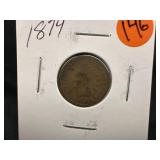 1874 Indian Head Cent