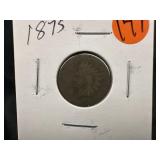 1875 Indian Head Cent