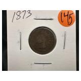 1873 Indian Head Cent