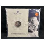 1926-2022 UK 50 Pence Queen Elizabeth II BU Coin