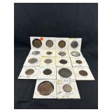 Lot of 23 Miscellaneous Countrys Coins