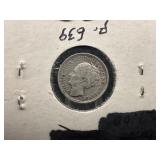 1941-P Curacao 10 Cent Coin