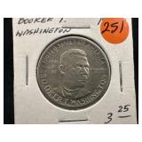 1946-S Booker T. Washington Silver Half Dollar