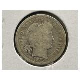 1915-P Barber Silver Dime