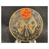 1928 Honan Province China 200 Cash