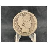 1894-S Silver Barber Half Dollar