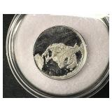 Elemental Earth Series 1gram .999 Silver Round
