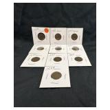 Lot of 10 1879-1889 Indian Head Cents