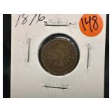 1876 Indian Head Cent