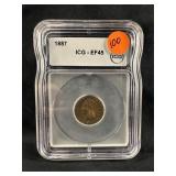 1887 Indian Head Cent