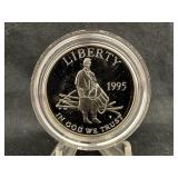 1995-S Civil War Commemorative Half Dollar