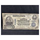 1902 $5 Marine National Bank Buffalo, NY Note