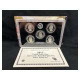2013 America the Beautiful Silver Proof Quarters