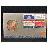1974 Bicentennial First Day Cover