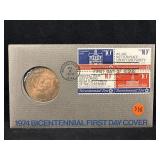 1974 Bicentennial First Day Cover