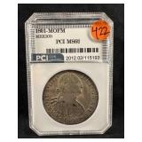 1801 Mexican Silver Reales King Charles IV Coin