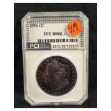 1878-CC Silver Morgan Dollar