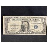 1935-E $1 Silver Certificate Bank Note